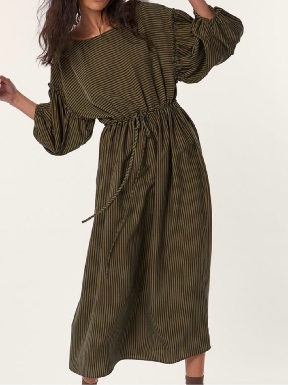 Mara Hoffman Maya Dress in Cerignola Stripe- Size M